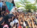 teriak Pak Gemoy ke arah Prabow saat menghadiri Pemantapan Tokoh Keagamaan Masyarakat di Tasikmalaya